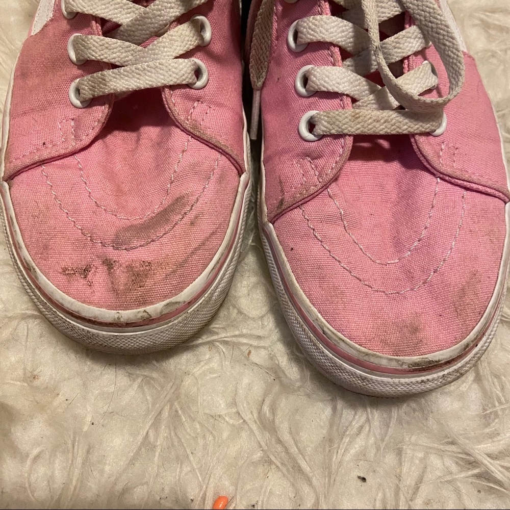 Pink Sk8 Hi Vans - Picture 5 of 5